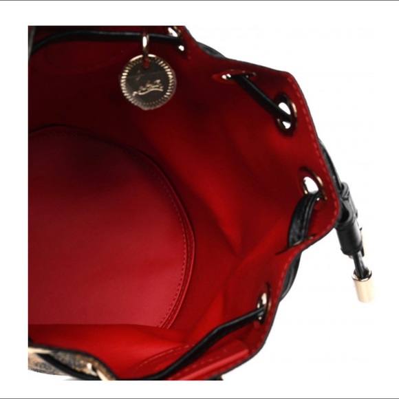 Christian Louboutin leopard print Mary Jane bucket bag - Picture 4 of 4